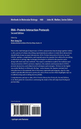 RNA-Protein Interaction Protocols