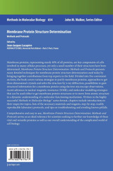 Membrane Protein Structure Determination Membrane Protein Structure Determination
