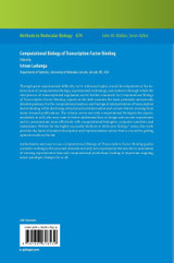 Computational Biology of Transcription Factor Binding