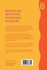 Research and Development in Intelligent Systems XIX