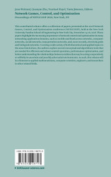 Network Games, Control, and Optimization