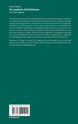 The Complexity of Bird Behaviour