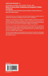 Metrics of Sensory Motor Coordination and Integration in Robots and Animals Metrics of Sensory Motor Coordination and Integration in Robots and Animals