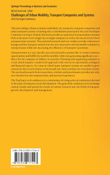 Challenges of Urban Mobility, Transport Companies and Systems