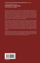 Contributions to Location Analysis