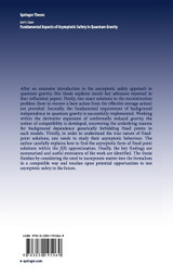 Fundamental Aspects of Asymptotic Safety in Quantum Gravity Fundamental Aspects of Asymptotic Safety in Quantum Gravity