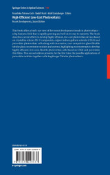 High-Efficient Low-Cost Photovoltaics