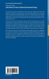Latin America in Times of Global Environmental Change Latin America in Times of Global Environmental Change