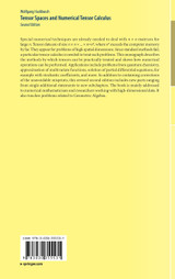 Tensor Spaces and Numerical Tensor Calculus Tensor Spaces and Numerical Tensor Calculus