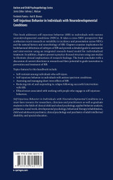 Self-Injurious Behavior in Individuals with Neurodevelopmental Conditions Self-Injurious Behavior in Individuals with Neurodevelopmental Conditions