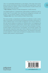 Local Public, Fiscal and Financial Governance