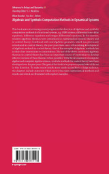 Algebraic and Symbolic Computation Methods in Dynamical Systems Algebraic and Symbolic Computation Methods in Dynamical Systems