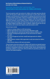 Clinical Guide to Early Interventions for Children with Autism Clinical Guide to Early Interventions for Children with Autism