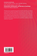 Disinformation, Misinformation, and Fake News in Social Media Disinformation, Misinformation, and Fake News in Social Media