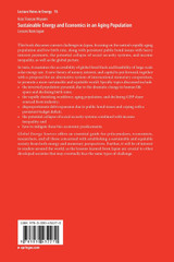 Sustainable Energy and Economics in an Aging Population