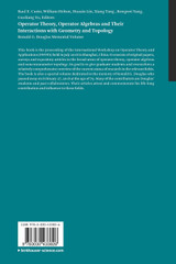 Operator Theory, Operator Algebras and Their Interactions with Geometry and Topology