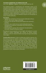 The Palgrave Handbook of German Romantic Philosophy
