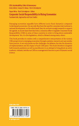 Corporate Social Responsibility in Rising Economies Corporate Social Responsibility in Rising Economies