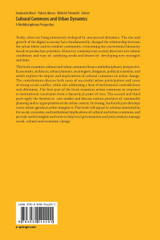 Cultural Commons and Urban Dynamics