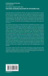 Food Safety and Quality-Based Shelf Life of Perishable Foods