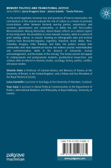 Post-Conflict Memorialization