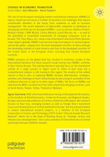 Emerging-market Multinational Enterprises in East Central Europe Emerging-market Multinational Enterprises in East Central Europe