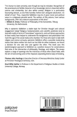 The Grace of Being Fallible in Philosophy, Theology, and Religion The Grace of Being Fallible in Philosophy, Theology, and Religion
