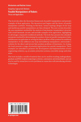 Parallel Manipulators of Robots