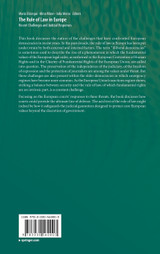 The Rule of Law in Europe The Rule of Law in Europe