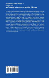 Dao Companion to Contemporary Confucian Philosophy Dao Companion to Contemporary Confucian Philosophy