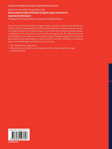 Advancement of Optical Methods & Digital Image Correlation in Experimental Mechanics