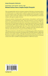 Minimal Surfaces from a Complex Analytic Viewpoint