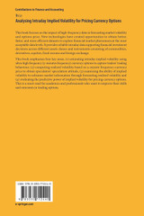 Analysing Intraday Implied Volatility for Pricing Currency Options