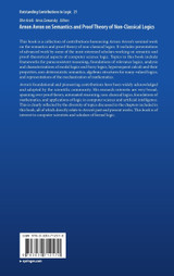 Arnon Avron on Semantics and Proof Theory of Non-Classical Logics