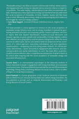 A critical approach to the social acceptance of renewable energy infrastructures