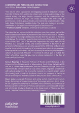 Theatre from Rhodesia to Zimbabwe Theatre from Rhodesia to Zimbabwe