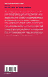 Mediated Learning and Cognitive Modifiability