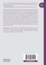 Performativity of Villainy and Evil in Anglophone Literature and Media