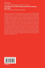 Proceedings of the 3rd RILEM Spring Convention and Conference (RSCC 2020)