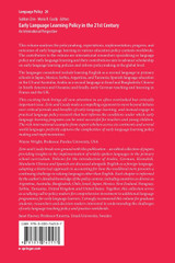 Early Language Learning Policy in the 21st Century