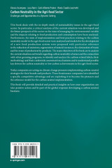 Carbon Neutrality in the Agri-food Sector