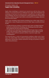 Supply Chain Scheduling