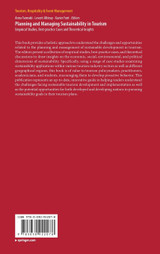 Planning and Managing Sustainability in Tourism