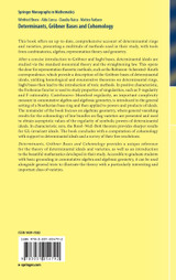 Determinants, Gröbner Bases and Cohomology