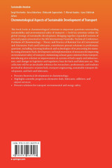 Chemmotological Aspects of Sustainable Development of Transport Chemmotological Aspects of Sustainable Development of Transport