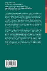 Interdisciplinary Research for Sustainable Business