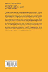 Private Equity and Venture Capital Private Equity and Venture Capital
