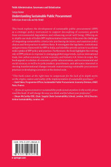 Understanding Sustainable Public Procurement Understanding Sustainable Public Procurement