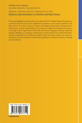 Advances and Innovations in Statistics and Data Science Advances and Innovations in Statistics and Data Science