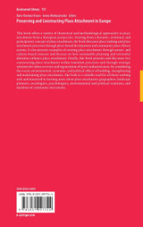 Preserving and Constructing Place Attachment in Europe